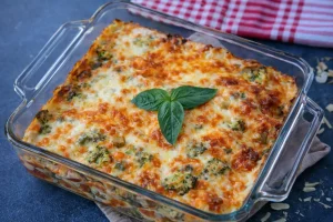 Fırında Sebzeli Lazanya Tarifi