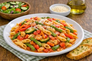 Sebzeli Makarna Tarifi: Renkli ve Pratik Yaz Lezzeti