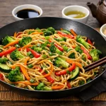 Karışık Sebzeli Noodle Tarifi